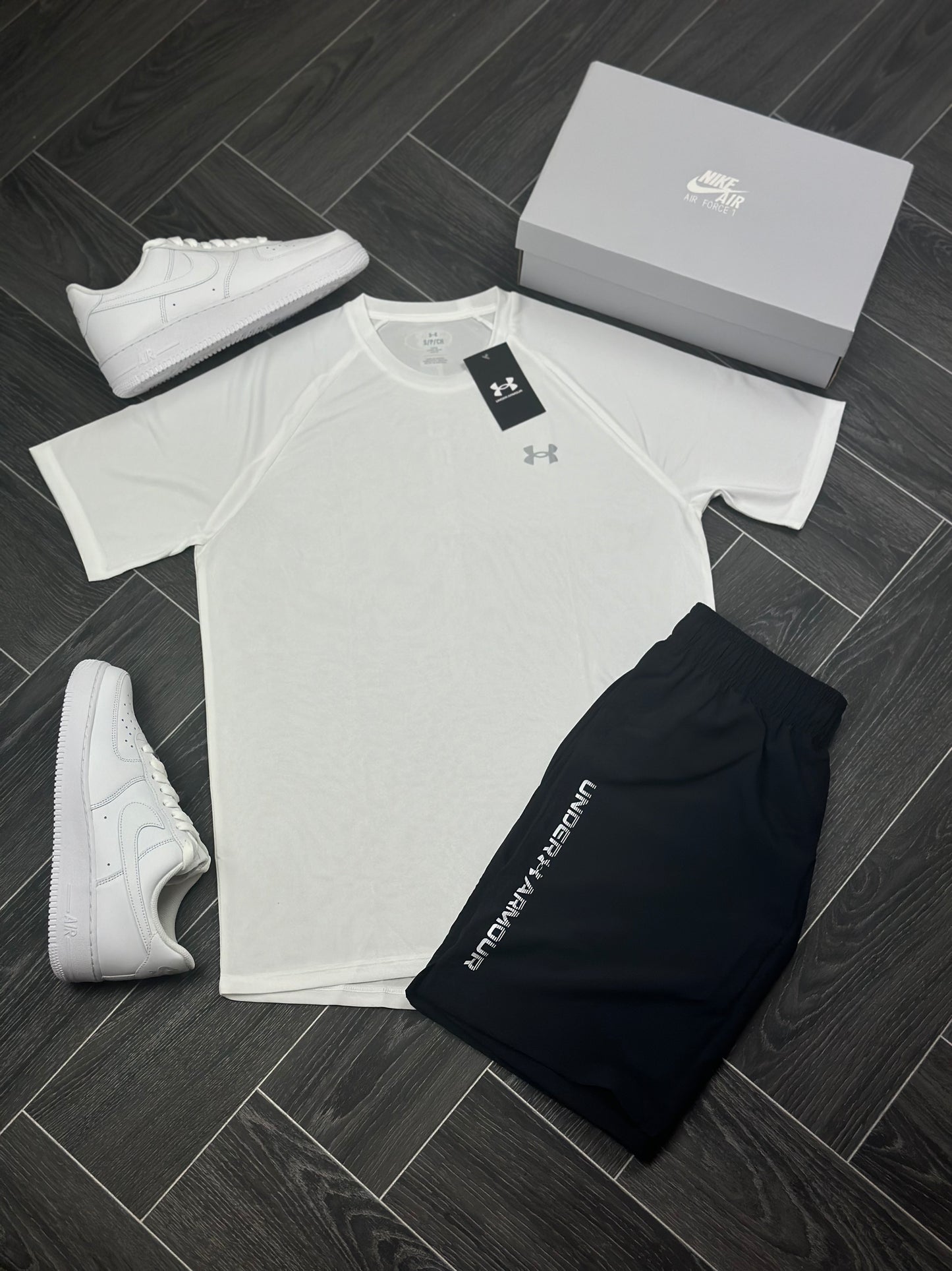 Under Armour Tech Set White