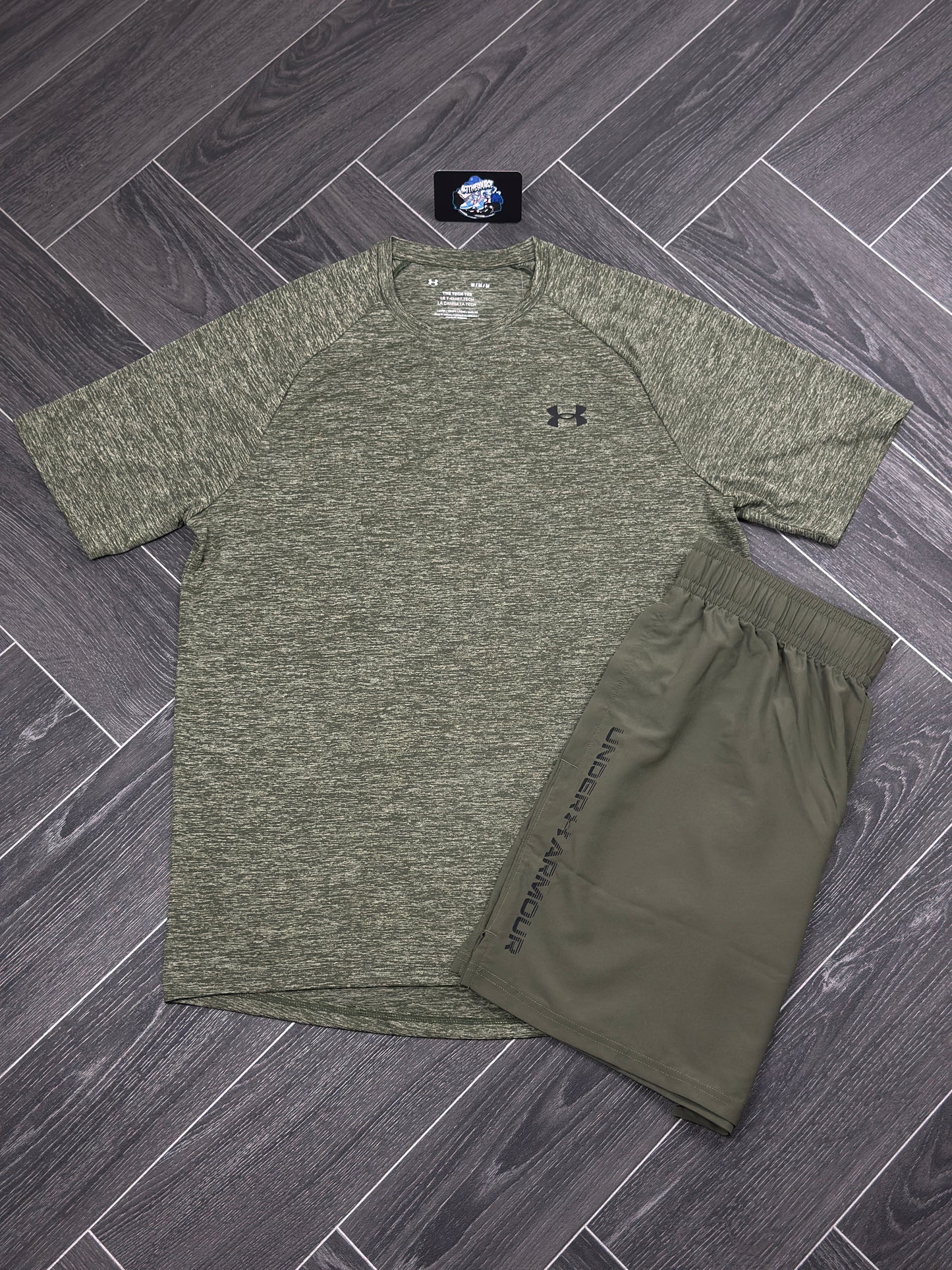 Under Armour Tech Set Army Green